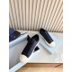 Prada Women's Sneakers in Dark Blue Fabric