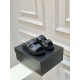 Prada Men's Strap Sandals in Black Leather