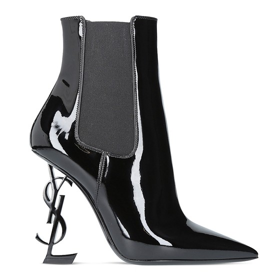 Saint Laurent All Black Opyum 110 Ankle Boot