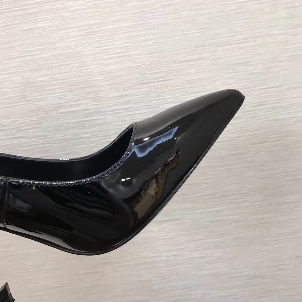 Saint Laurent Opyum 110 pump In Black Patent Leather