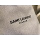 Saint Laurent Teddy Shopping Bag In Linen Canvas