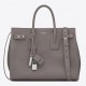 Saint Laurent Small Sac de Jour Souple Bag In Fog Grained Leather