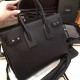 Saint Laurent Small Sac de Jour Souple Bag In Black Grained Leather