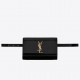 Saint Laurent Black Patent Kate Belt Bag