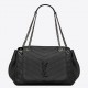 Saint Laurent Medium Nolita Bag In Black Vintage Leather