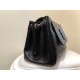 Saint Laurent Medium Nolita Bag In Black Vintage Leather