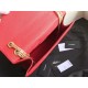 Saint Laurent Large Monogramme Envelope Red Shoulder Bag