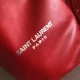 Saint Laurent Red Teddy Drawstring Bag