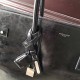 Saint Laurent Sac De Jour Souple 36 Duffle Bag In Black Moroder Leather