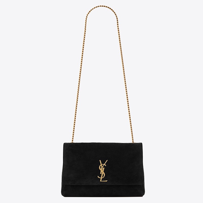 Saint Laurent Kate Medium Reversible Black Bag