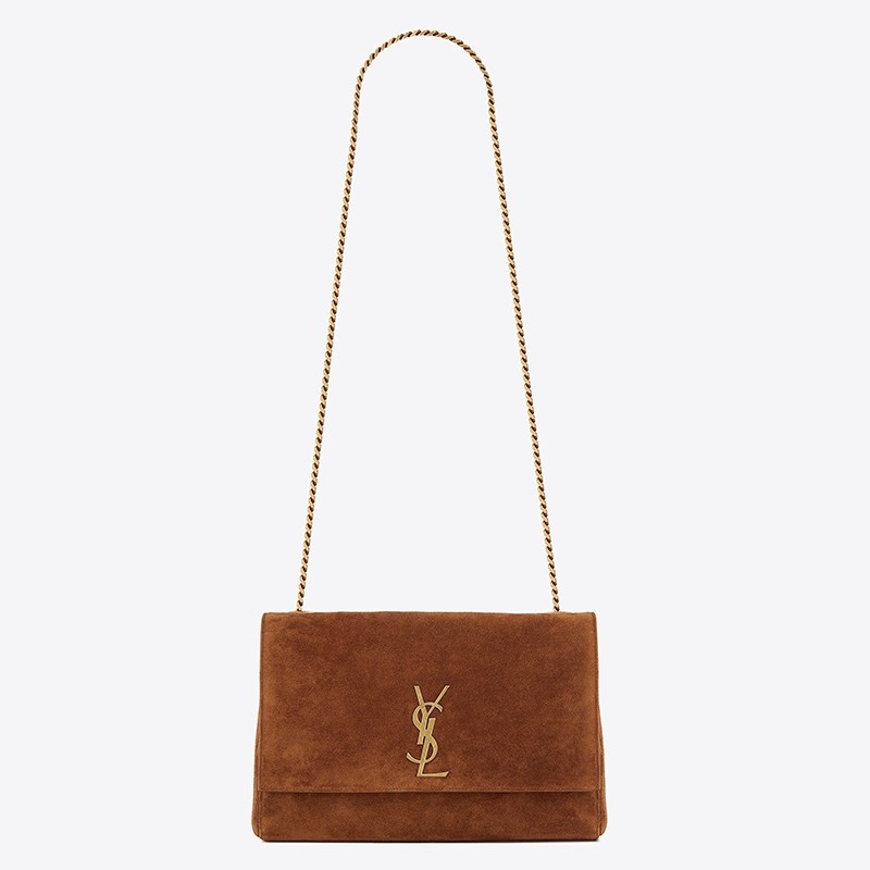 Saint Laurent Kate Medium Reversible Tan Bag