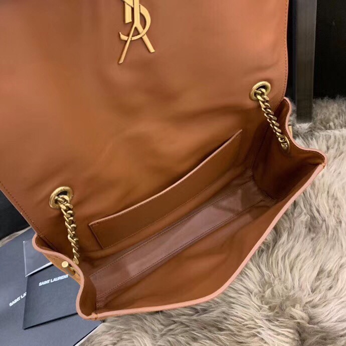 Saint Laurent Kate Medium Reversible Tan Bag