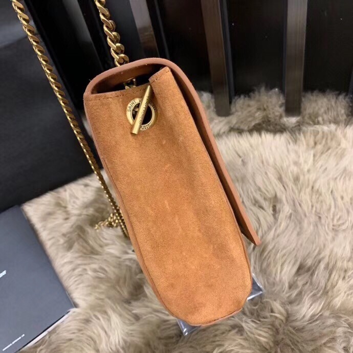 Saint Laurent Kate Medium Reversible Tan Bag