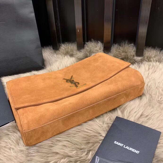 Saint Laurent Kate Medium Reversible Tan Bag