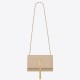 Saint Laurent Medium Kate Bag With Tassel In Powder Smooth Leather