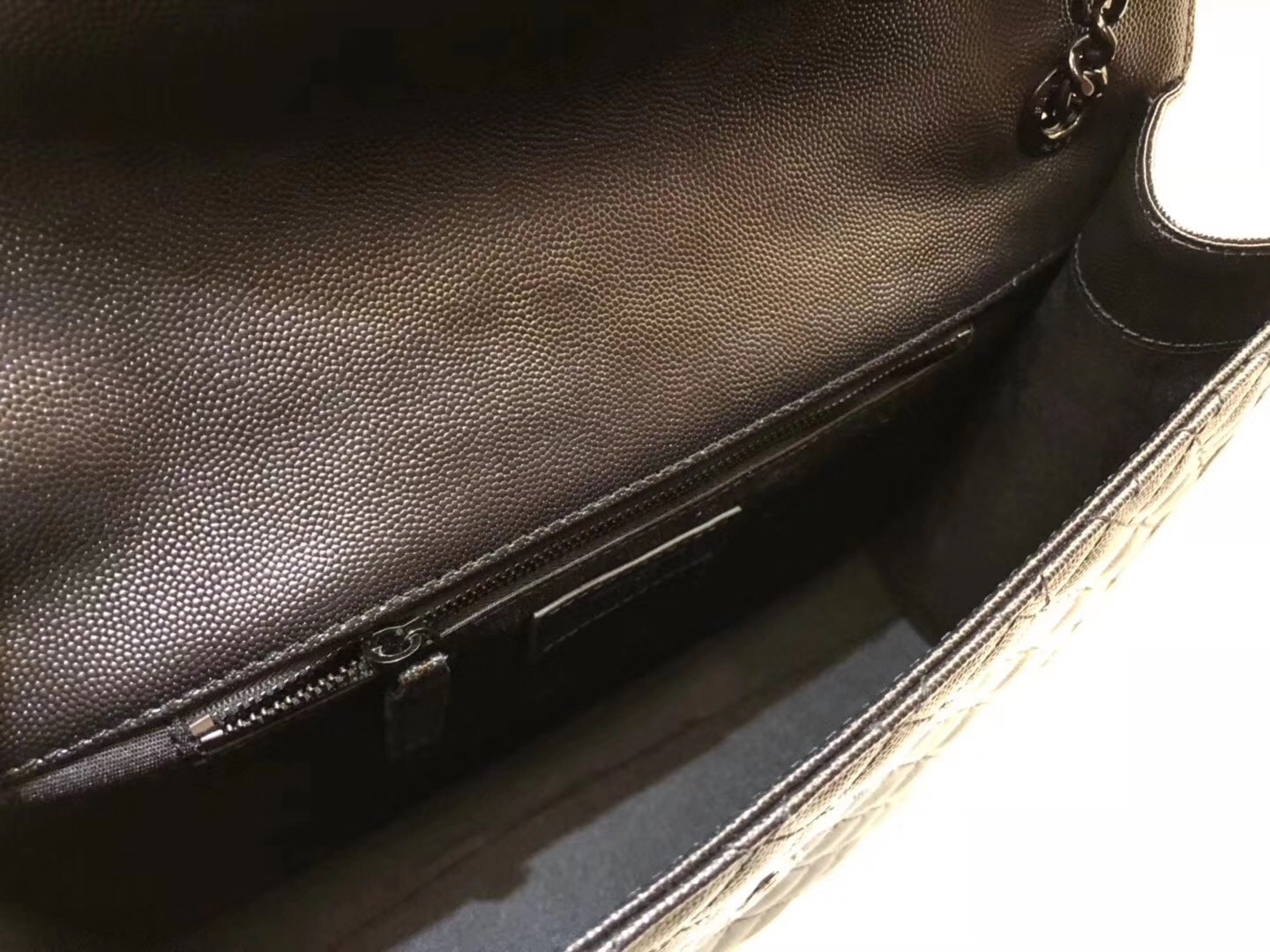 Saint Laurent Large Envelope All Black Bag