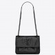 Saint Laurent Niki Baby Bag In Black Crocodile Embossed Leather