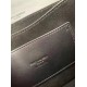 Saint Laurent Kaia Small Satchel Bag In Black Calfskin