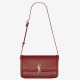 Saint Laurent Solferino Medium Bag In Bordeaux Calfskin