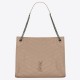 Saint Laurent Medium Niki Shopping Bag In Sand Leather