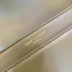 Saint Laurent Solferino Medium Bag In Khaki Calfskin