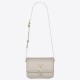 Saint Laurent Solferino Small Bag In White Calfskin