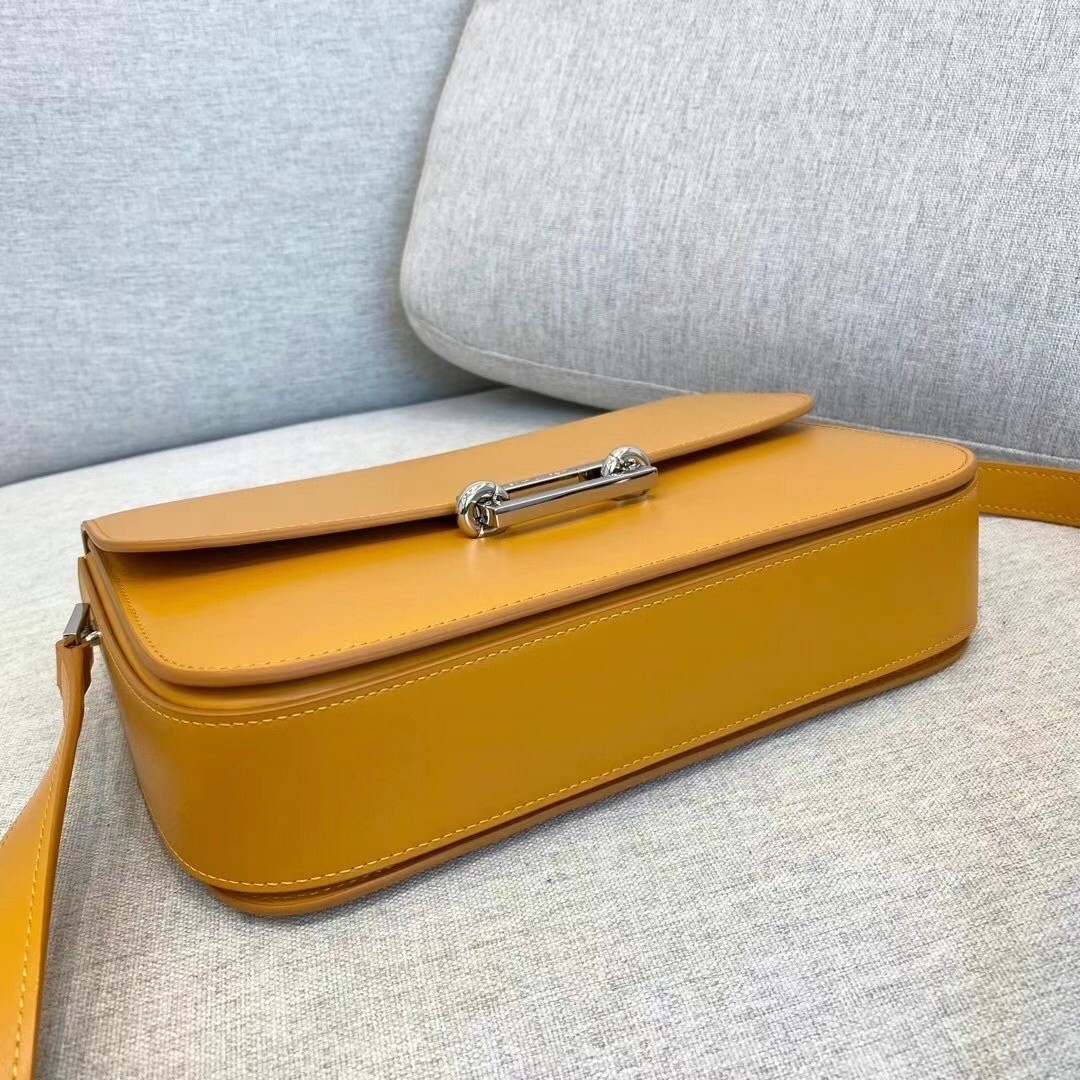 Saint Laurent Le Pave Bag In Saffron Calfskin