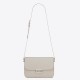 Saint Laurent Le Pave Bag In White Calfskin