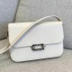 Saint Laurent Le Pave Bag In White Calfskin