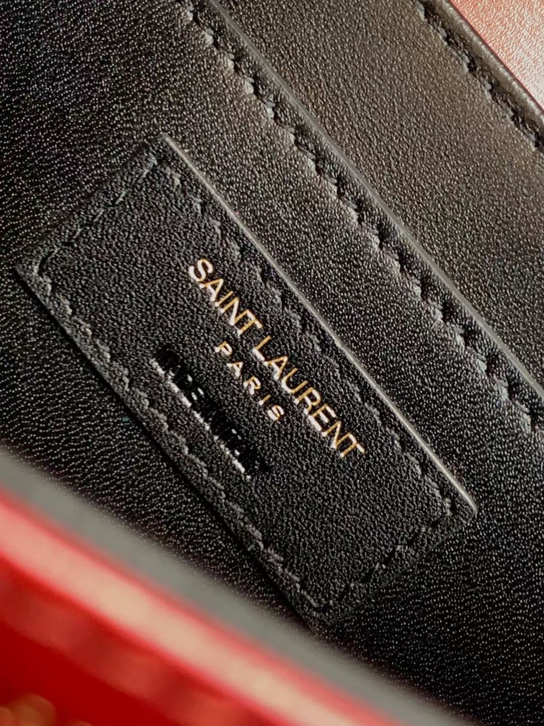 Saint Laurent Solferino Small Bag In Red Calfskin