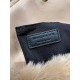 Saint Laurent Loulou Puffer Small Bag In Beige Shearling