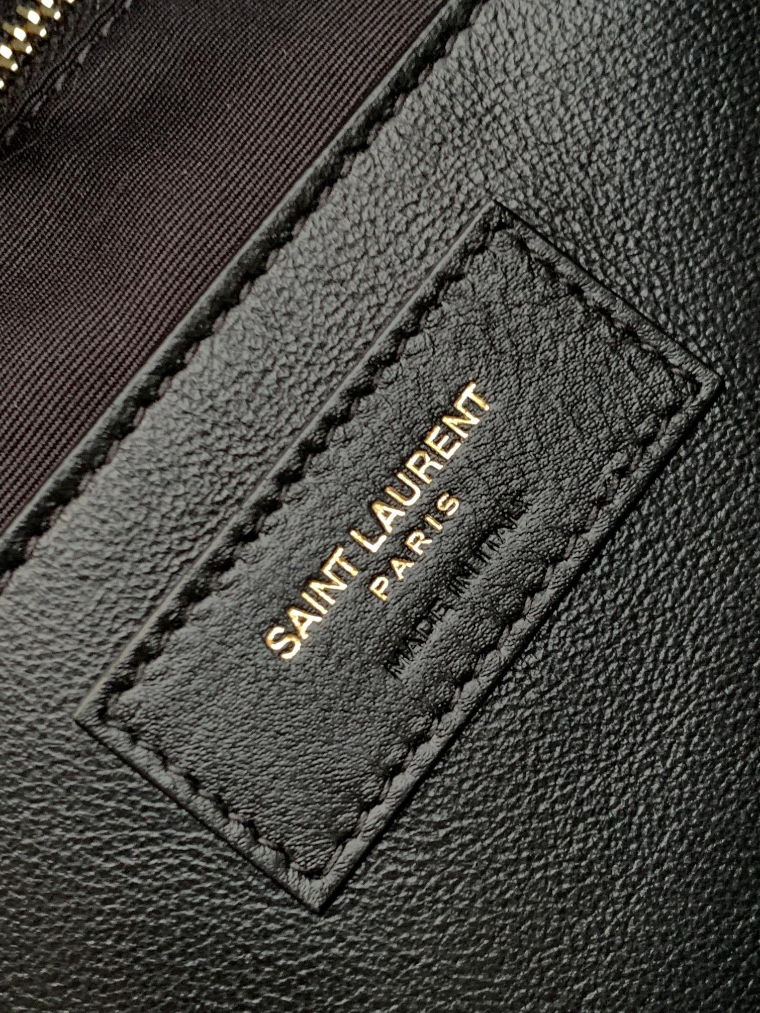 Saint Laurent Jamie 4.3 Shoulder Bag In Black Lambskin