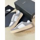 Saint Laurent Women's SL/61 Sneakers in Grey and White Leather