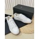 Saint Laurent Women's SL/61 Sneakers in White Perforated Leather