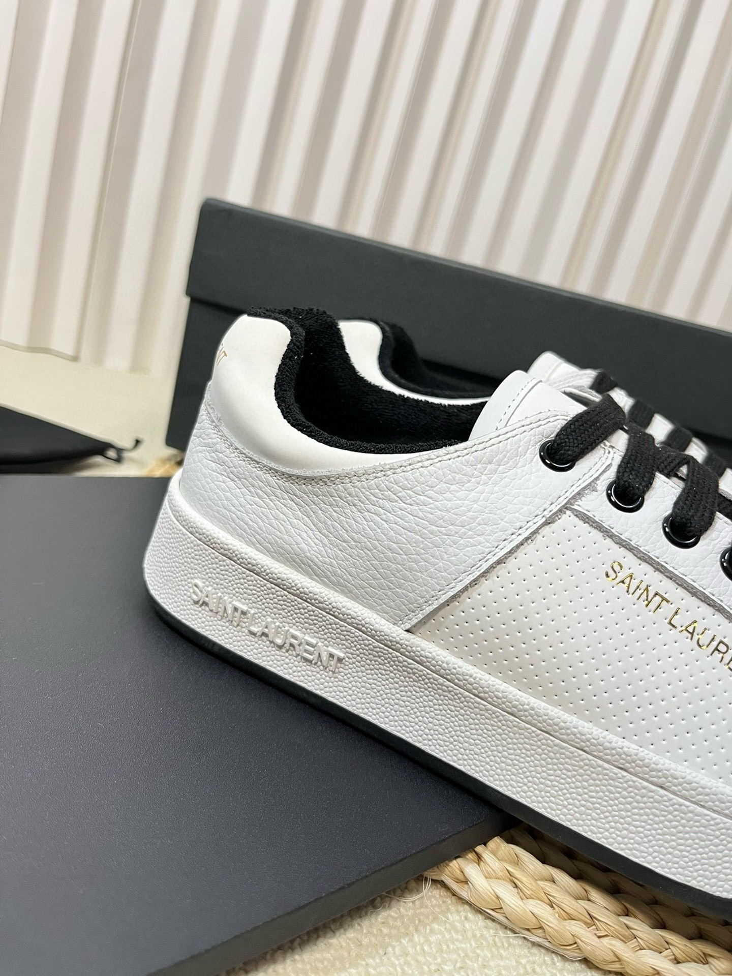 Saint Laurent Women's SL/61 Sneakers in White Leather