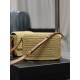 Saint Laurent Medium Solferino Bag in Naturel Raffia