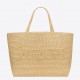 Saint Laurent Oversized Tote Bag in Naturel Raffia