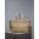 Saint Laurent Oversized Tote Bag in Naturel Raffia