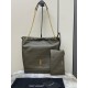 Saint Laurent Jamie 4.3 Pochon Bag in Khaki Green Lambskin