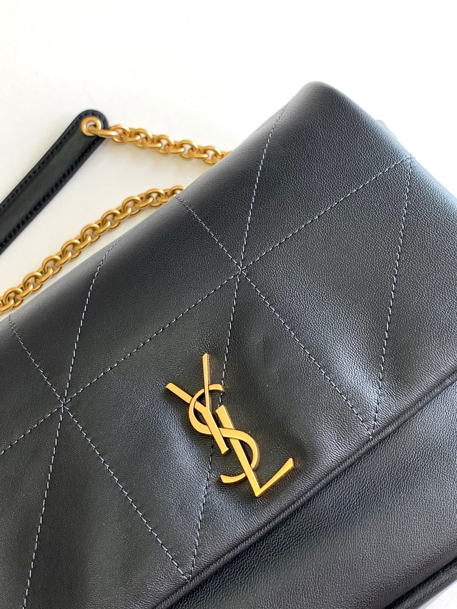 Saint Laurent Jamie 4.3 Small Bag in Black Lambskin