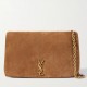 Saint Laurent Jamie 4.3 Small Bag in Brown Suede Calfskin