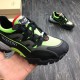 Valentino Men's Black/Green Climbers Sneakers