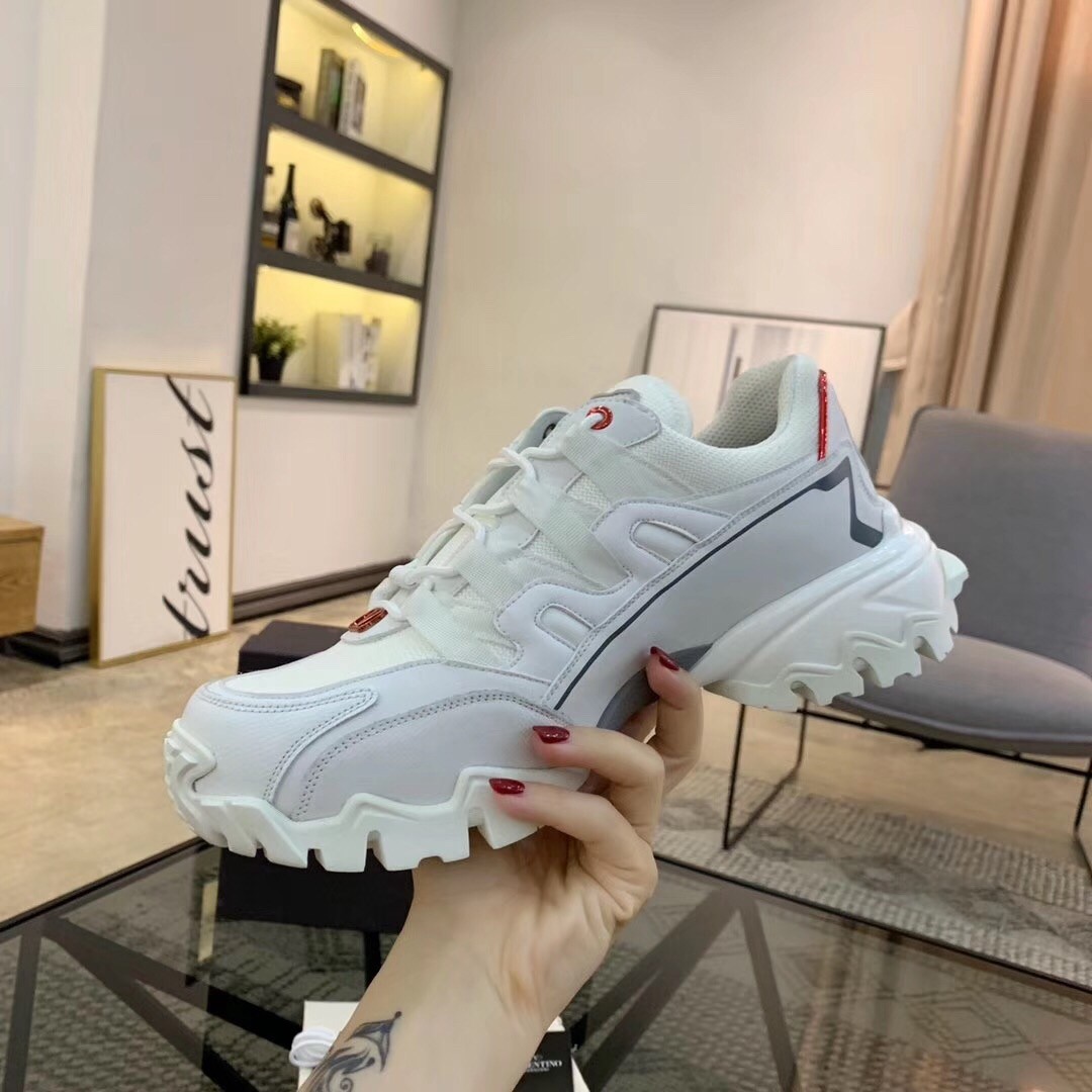 Valentino Men's White Climbers Sneakers