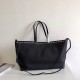 Valentino Rockstud Large Shopping Bag In Black Leather