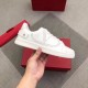 Valentino Men's Backnet VLOGO Sneakers With White Heel