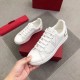 Valentino Women's Backnet Sneakers With White Heel