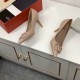 Valentino VLOGO 80mm Pumps In Poudre Calfskin