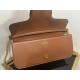 Valentino Loco Large Shoulder Bag In Brown Calfskin