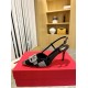 Valentino VLogo Signature Slingback Pumps 80mm with Crystal Chess