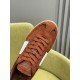 Valentino Women's Upvillage Sneaker in Brown Suede Leather